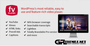 FV Flowplayer Video Player Pro 8.0.9
