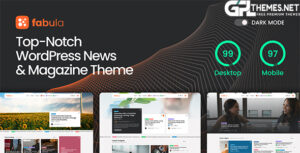 Download Fabula – News & Magazine WordPress Theme Nulled Free